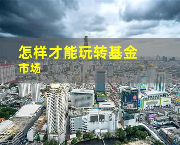 怎样才能玩转基金市场